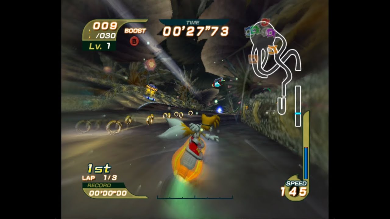 Sonic Riders: White Cave [4K] - YouTube