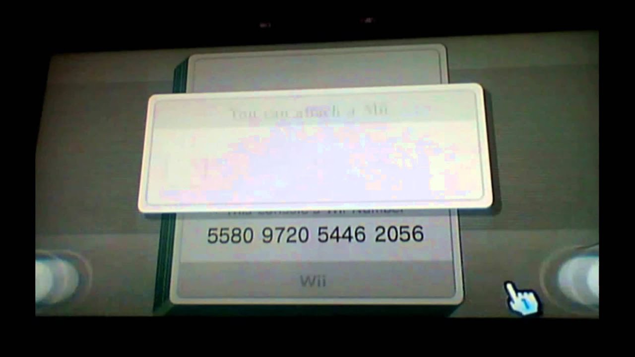How to send message from your email to your WII or from your WII to