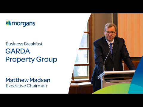 Morgans Business Breakfast: Matthew Madsen, Executive Chairman of GARDA Property Group (ASX:GDF)