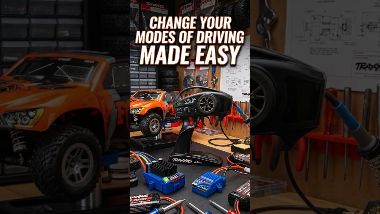 How to Change Drive Modes On A Traxxas ESC! #beachrc
