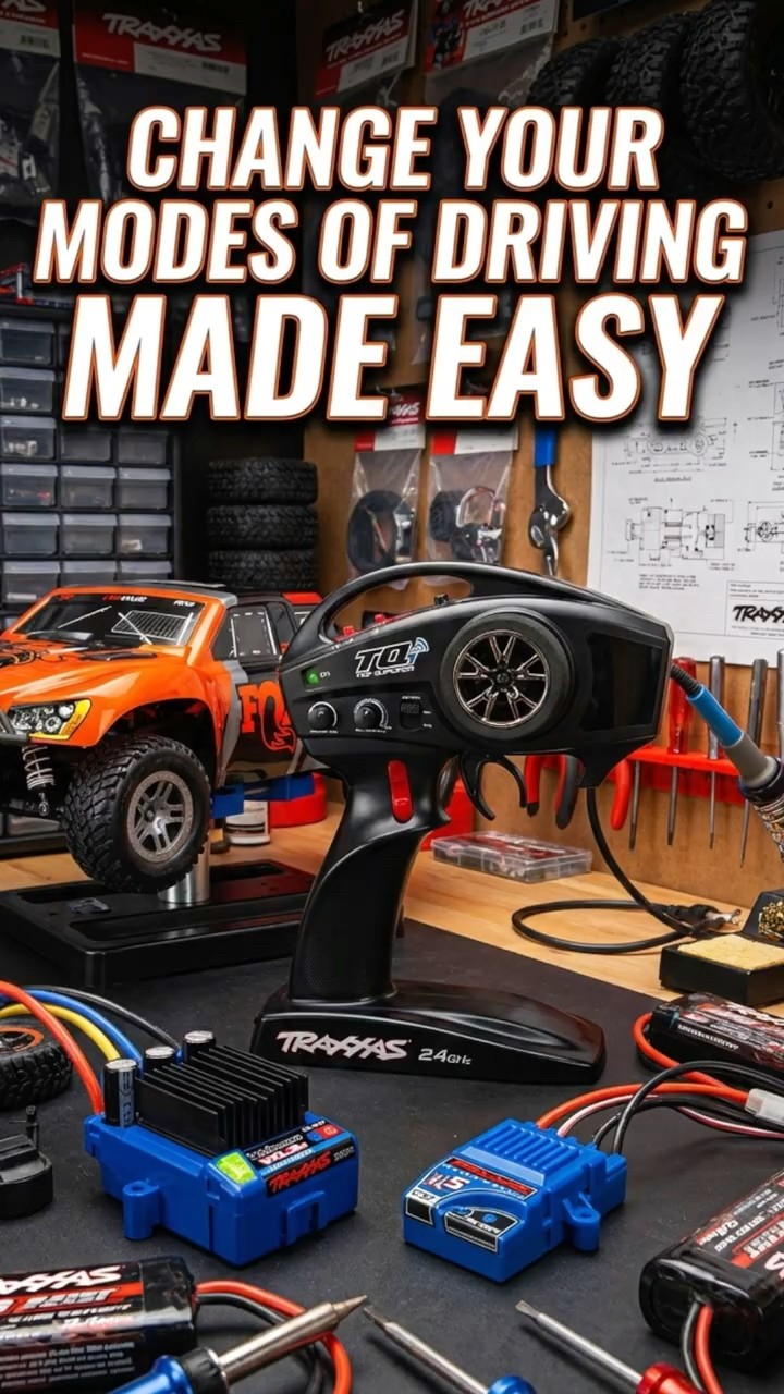 How to Change Drive Modes On A Traxxas ESC! #beachrc