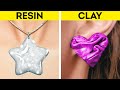 Cute And Wonderful Crafts With 3D Pen, Polymer Clay &amp; Resin And Fantastic DIY Jewelry Ideas