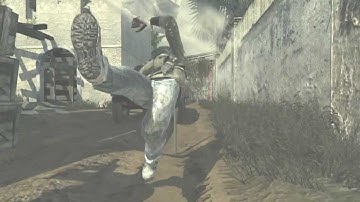 MW3: long throwing knife kill straight of the mark (first blood) on mission- JonnyGunz1