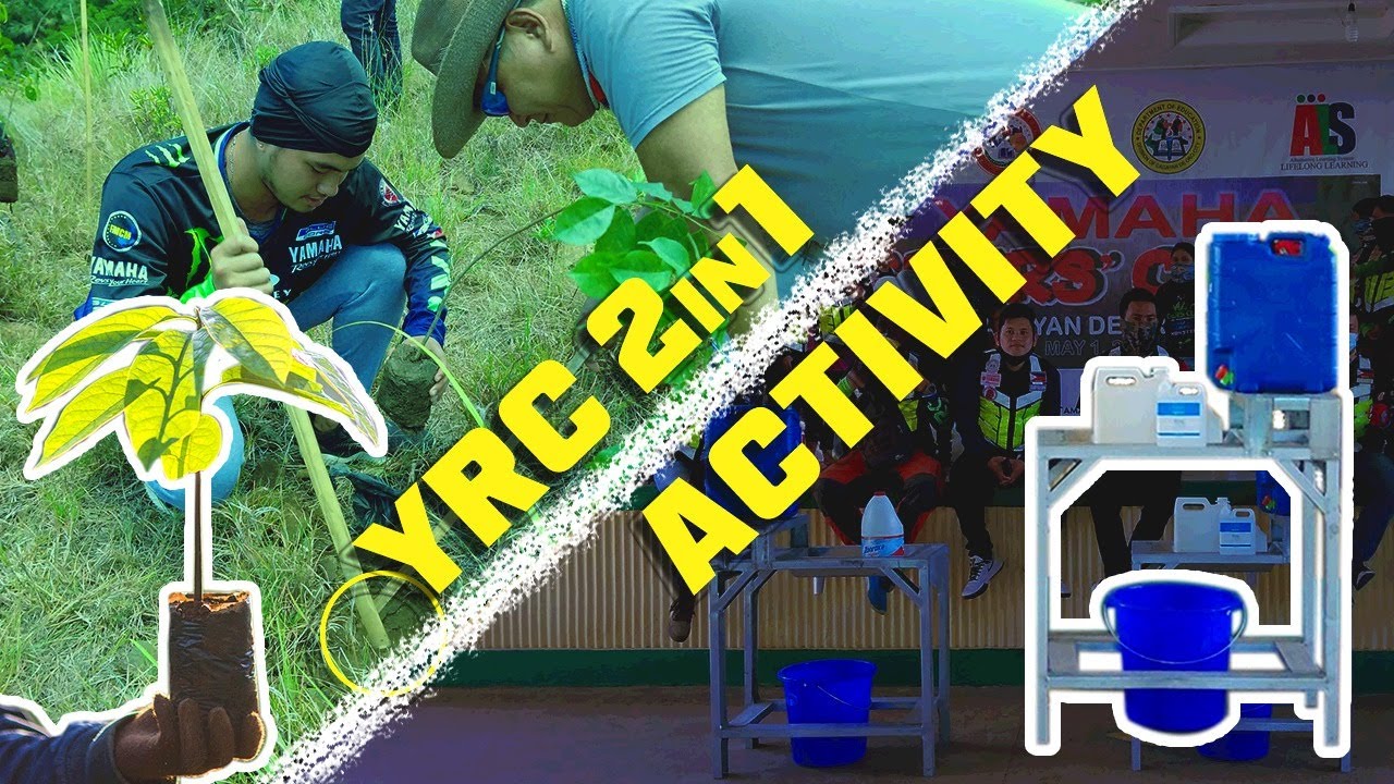 Yamaha Riders Club Labor Day Activities | School Charity | Tree Planting