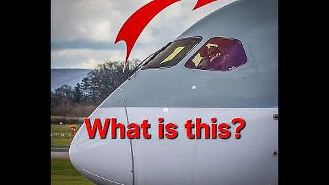 Antenna which is not antenna and how to escape from cockpit of B787