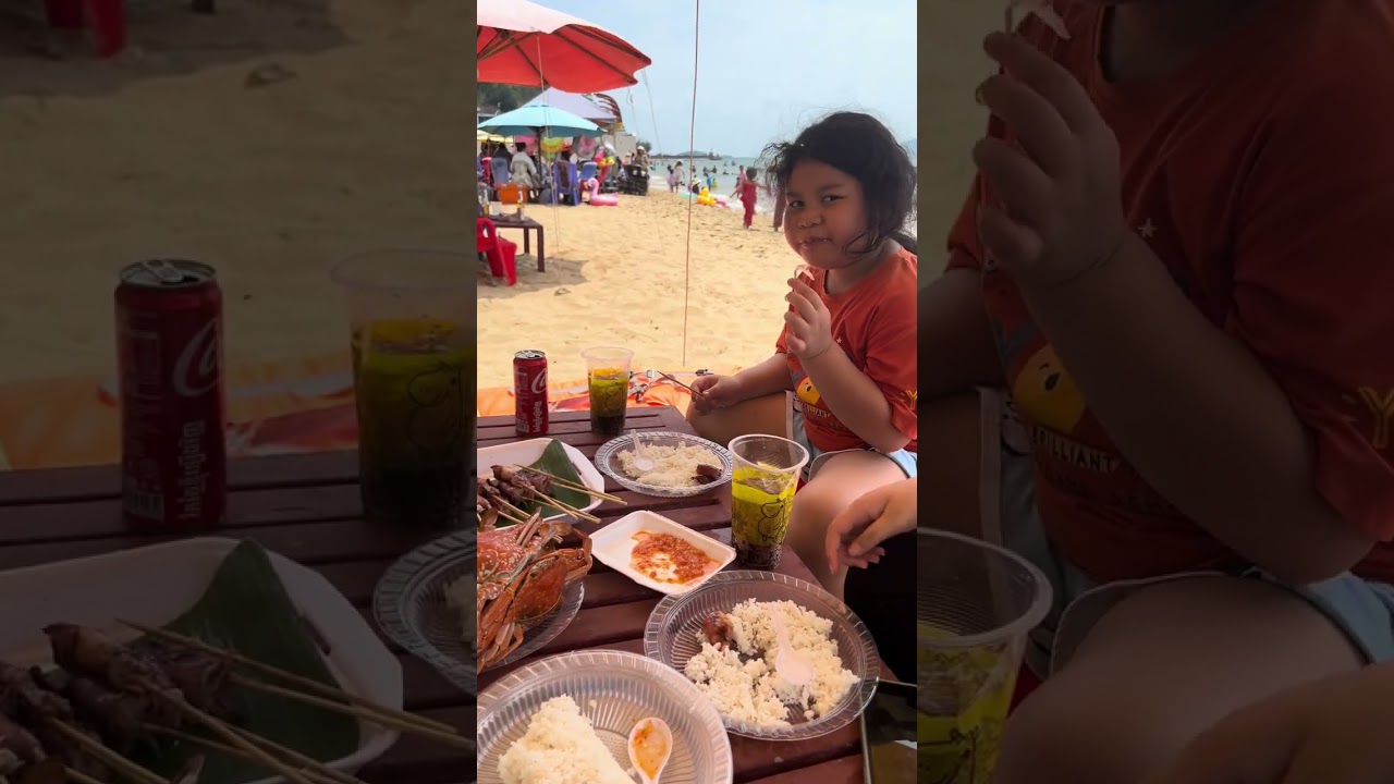 មកផ្សារក្តាមទិញគ្រឿងសមុទ្រយកទៅញាំនៅឆ្នេរកែប