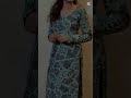 Long kurti 💙#outfitfromscratch # handsome #fashion #trendingshorts #longkurties #diwalispecial