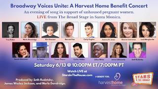 Broadway Voices Unite: A Harvest Home Benefit Concert! | Stars in the House, 6/13 @ 10 PM ET/7 PM ET