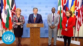 Mexico, Ireland & Kenya on Women, Peace & Security – Security Council Media Stakeout (10 Nov 2021) screenshot 5