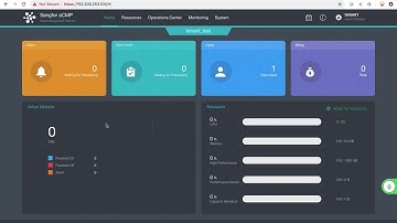 Sangfor aCMP 5.8.6 demo part 2