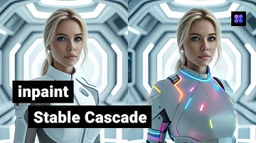 Stable Cascade inpaint with ComfyUI AI