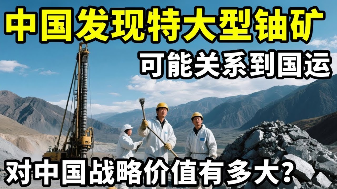 直接关系到国运！中国发现特大型铀矿，战略价值有多大？ #地理知识 #三维地理世界 #通过地图看世界 #铀矿 #鄂尔多斯