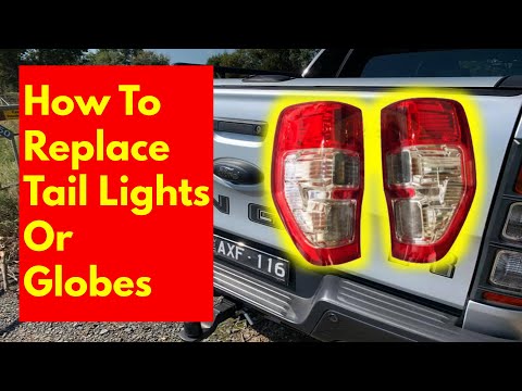 Remove the tail lights on a Ford Ranger / Raptor / Wildtrak / BT-50