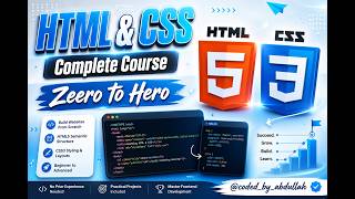 Complete HTML And CSS Course 2026 - Introduction | Zero To Hero | #websitedevelopment #htmlcss