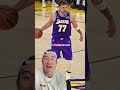 Luka Breaks, LBJ Builds #nba #basketball #lakers #lebron #luka