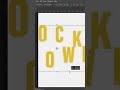 How to Resize Text in Photoshop #resize #howtoresizetextinphotoshop #howtoresize #shorts #photoshop