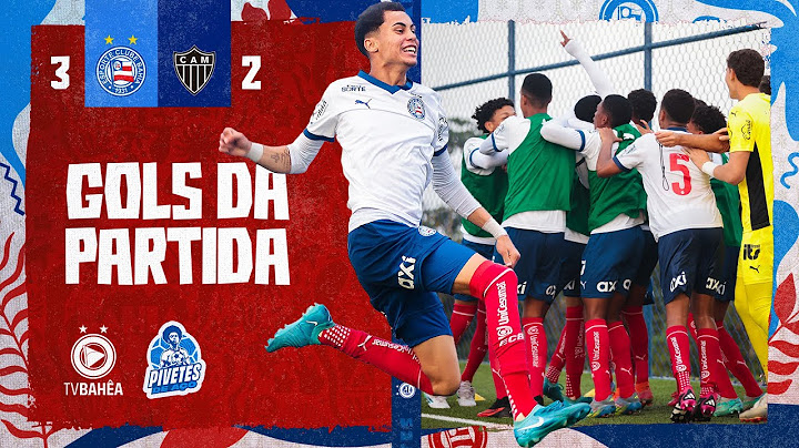 SUB 17 - BAHIA 3 x 2 ATLÉTICO/MG - GOLS - BRASILEIRO (17/06/25)