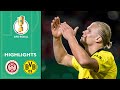 3 Goals! Haaland unstoppable | Wiesbaden vs. Borussia Dortmund 0-3 | Highlights | DFB-Pokal 1. Round