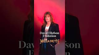 David Ellefson Evolution | From Megadeth Cornerstone to Rebirth #davidellefson