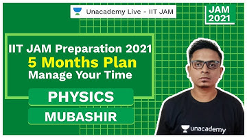 IIT JAM Preparation 2021 | 5 Months Plan | Manage Your Time | Mubashir | JAM 2021 | Unacademy Live