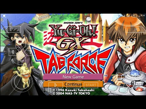 تجربت لعبه يوغي جي اكس تاغ فورس علي محاكي Ppsspp Part 1