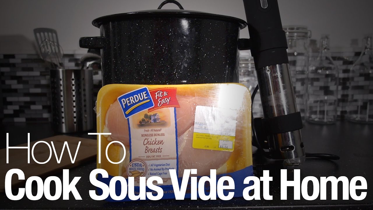 How to cook sous vide at home