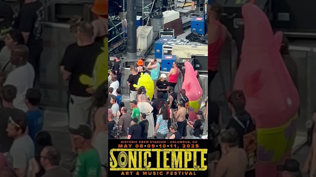 Beartooth ‘ATTN.’ LIVE! at Sonic Temple Music Festival 2025 