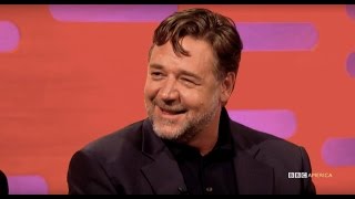 Michael Jackson Used to Prank Call Russell Crowe - The Graham Norton Show