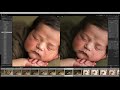 How to edit newborn photos in lightroom and photoshop