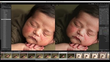 How to edit Newborn Photos in Lightroom and Photoshop