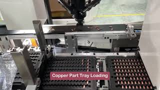 High-Speed Delta Robot Automation | Copper Parts Tray Loading Game-Changer