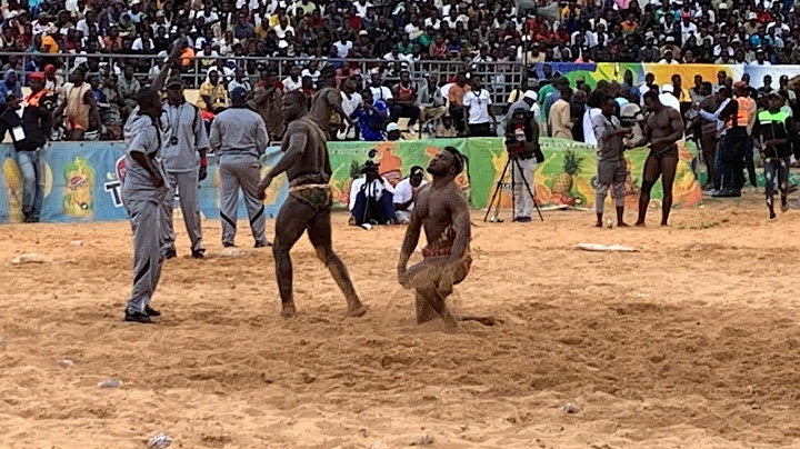 MODOU DIAM TERRY qui valide son 1er victoire à Dakar arène nationale le 11 mai 2025