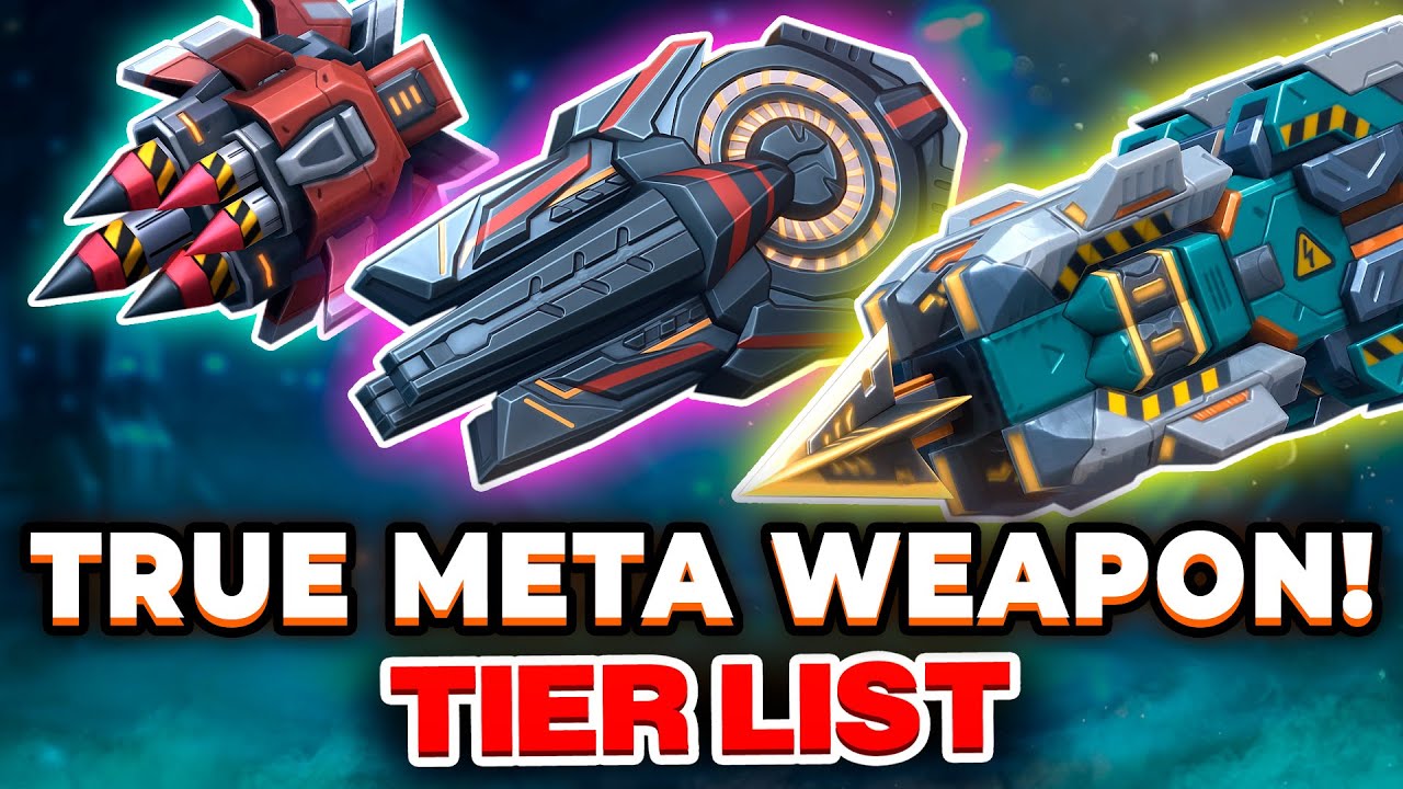 Mech Arena Tier List 🔥 Mech Arena BEST WEAPON ️ ALL Weapons Ranked 🔫 ...