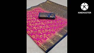 Kanjeevaram Silk with running blouse piece. COD available. Free shipping. Festive deal. Pujo offer. screenshot 4