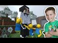 MINECRAFT in HUMAN FALL FLAT?!?! 3 NOOBS MULTIPLAYER