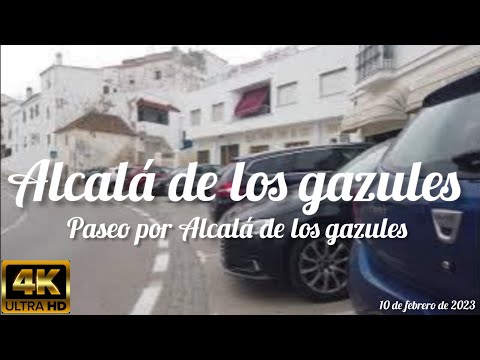 paseo por Alcalá de los gazules (Alcalá de los gazules) (4k) (10 de febrero de 2023)