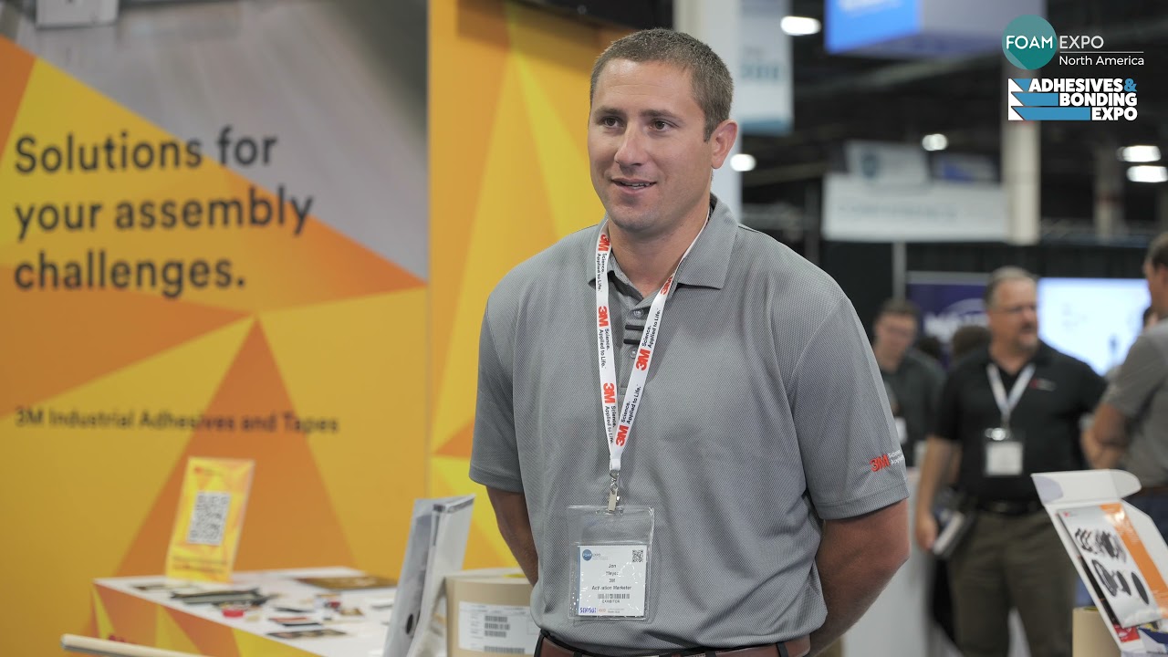 3M's Jonathon Meyer speaks to the Foam Expo 2021 team YouTube