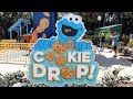 Cookie Drop Full POV Ride Experience at Sesame Street in SeaWorld Orlando, Cookie Monster Theme