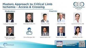 Peripheral S1 - Masters Approach to Critical Limb Ischemia - Access & Crossing - CVI 2024