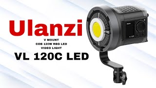 Ulanzi VL120C LED Video Light Unboxing &amp; Studio Test |Ambitful Softbox