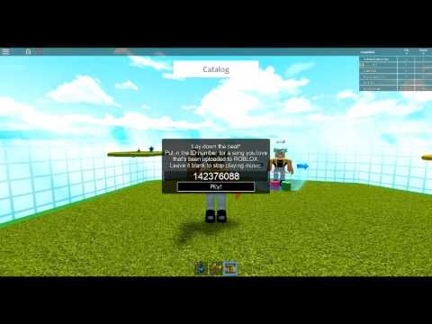 Roblox Playing Catalog Heaven With Song Ids - roblox song codes for catalog heaven