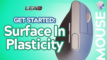 Getting Started with Surfacing in Plasticity | Logi MX Vertical Mouse Shape