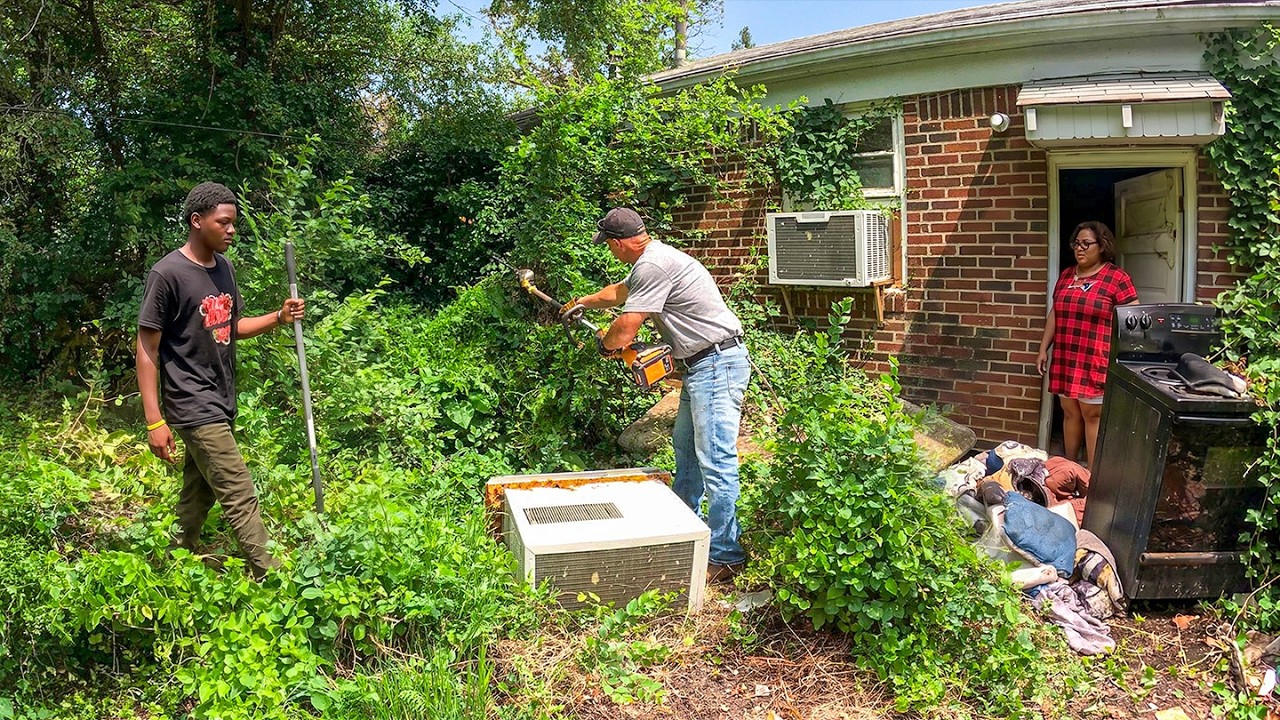 Nobody Had Touched This Yard In Years, You Won't Believe What We Found Hidden Inside