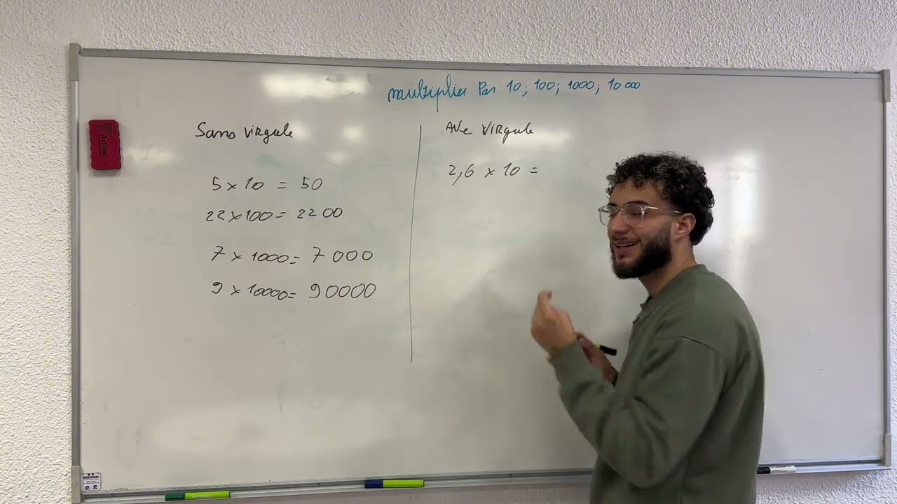 Multiplier par 10, 100, 1 000 et 10 000 🔢 | Astuce Simple 