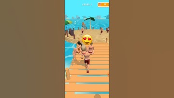 Beach party #run level 1#shorts