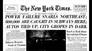 Dan Ingram Northeast Blackout - 77 WABC New York - November 9, 1965
