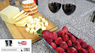 IDEAS PARA EL 14 DE FEBRERO  | Fresas al Vino Tinto