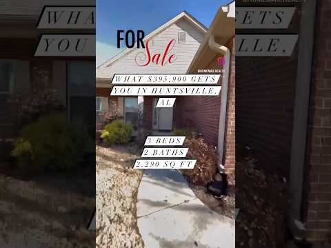 463 E Mossyleaf Dr, Huntsville, AL home video tour