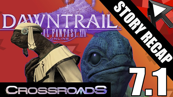 Prepare for 7.2! FFXIV Dawntrail  7.1 Story Recap - Crossroads.
