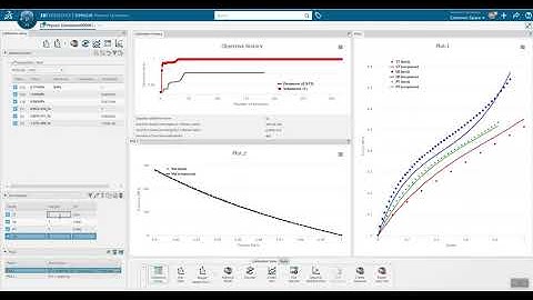 Rubber material calibration process in the 3DEXPERIENCE Platform - Material Calibration App